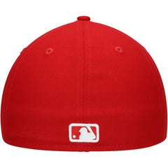 Chicago Cubs Low Profile 59FIFTY Fitted Hat - Scarlet | New Era