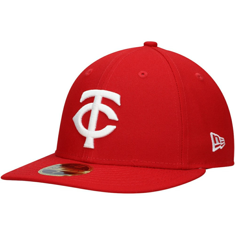 Minnesota Twins Low Profile 59FIFTY Fitted Hat - Scarlet | New Era