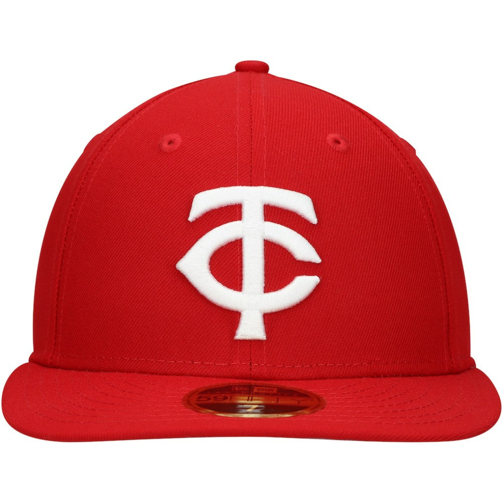Minnesota Twins Low Profile 59FIFTY Fitted Hat - Scarlet | New Era