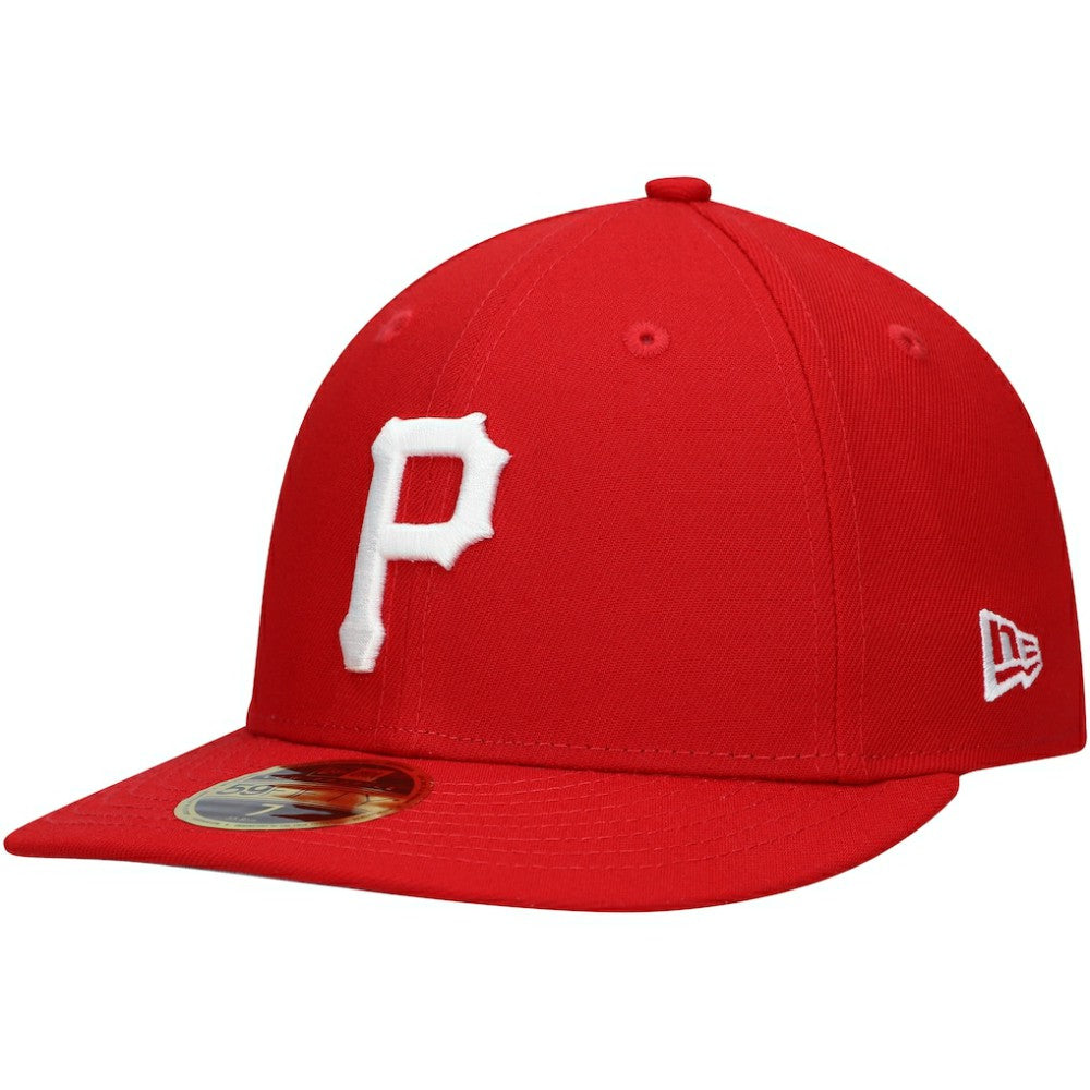 Pittsburgh Pirates Low Profile 59FIFTY Fitted Hat - Scarlet | New Era