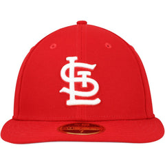 St. Louis Cardinals Low Profile 59FIFTY Fitted Hat - Scarlet | New Era