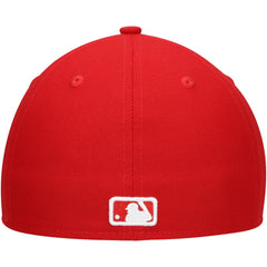 Washington Nationals Low Profile 59FIFTY Fitted Hat - Scarlet | New Era