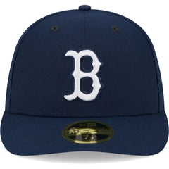 Boston Red Sox Oceanside Low Profile 59FIFTY Fitted Hat - Navy | New Era