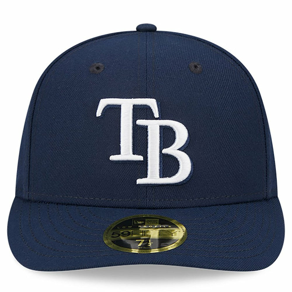 Tampa Bay Rays Oceanside Low Profile 59FIFTY Fitted Hat - Navy | New Era