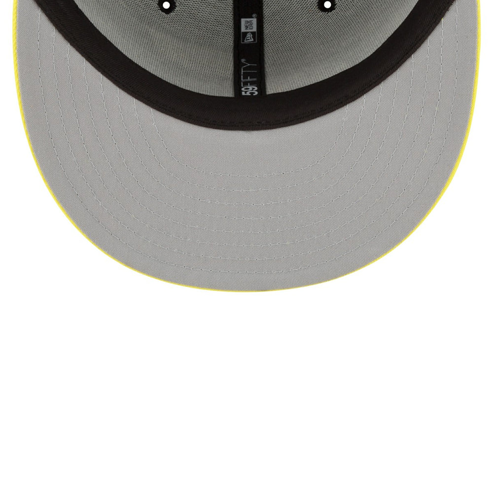Utah Jazz 2-Tone 59FIFTY Fitted Hat - Black/Yellow | New Era sale