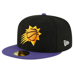 Phoenix Suns 2-Tone 59FIFTY Fitted Hat - Black/Purple | New Era on sale
