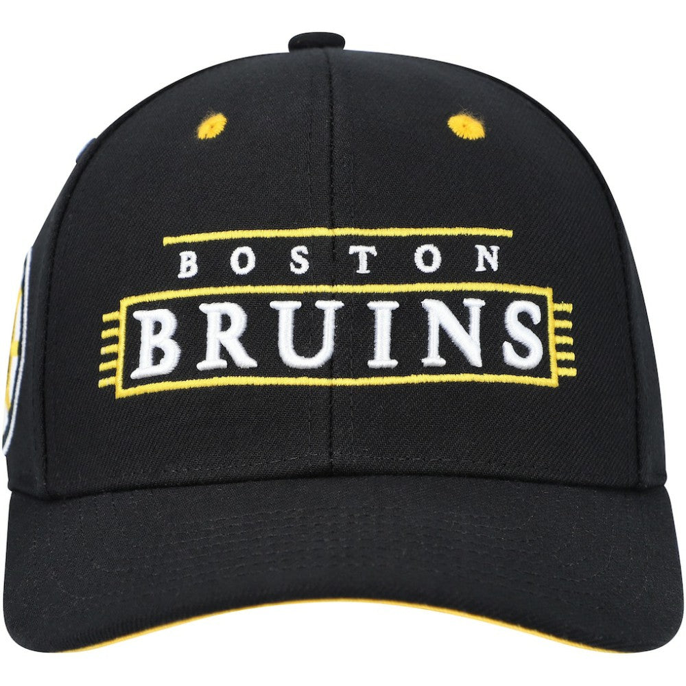 Boston Bruins Mitchell & Ness LOFI Pro Snapback Hat Black