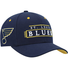 St. Louis Blues Mitchell & Ness LOFI Pro Snapback Hat Navy