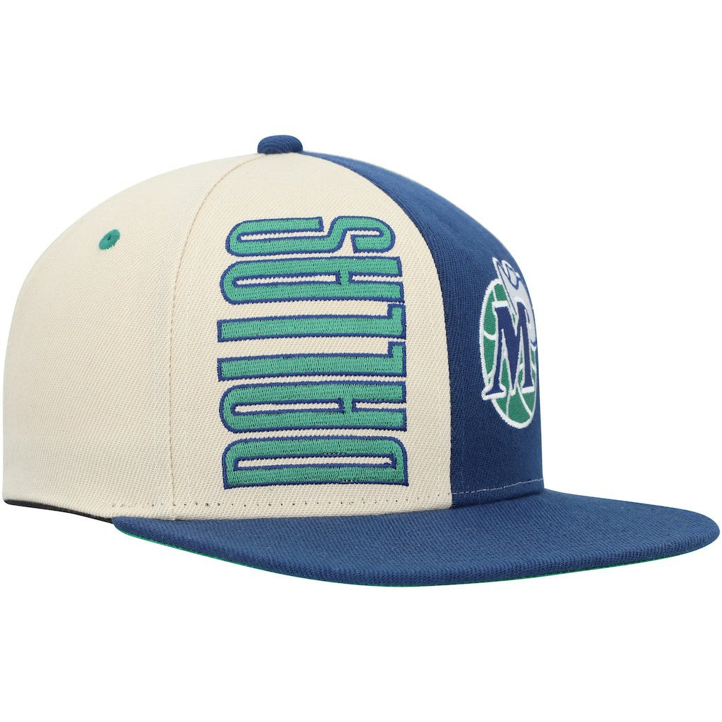 Dallas Mavericks Hardwood Classics Pop Snapback Hat sale - Cream | Mitchell & Ness shop