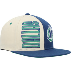 Dallas Mavericks Hardwood Classics Pop Snapback Hat sale - Cream | Mitchell & Ness shop