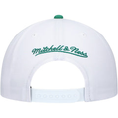 Boston Celtics Hardwood Classics Core 2-Tone 2.0 Pro Snapback Hat - White/Green | Mitchell & Ness shop