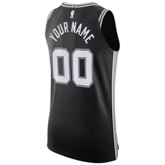 San Antonio Spurs Authentic Custom Jersey Black - Icon Edition | Nike online