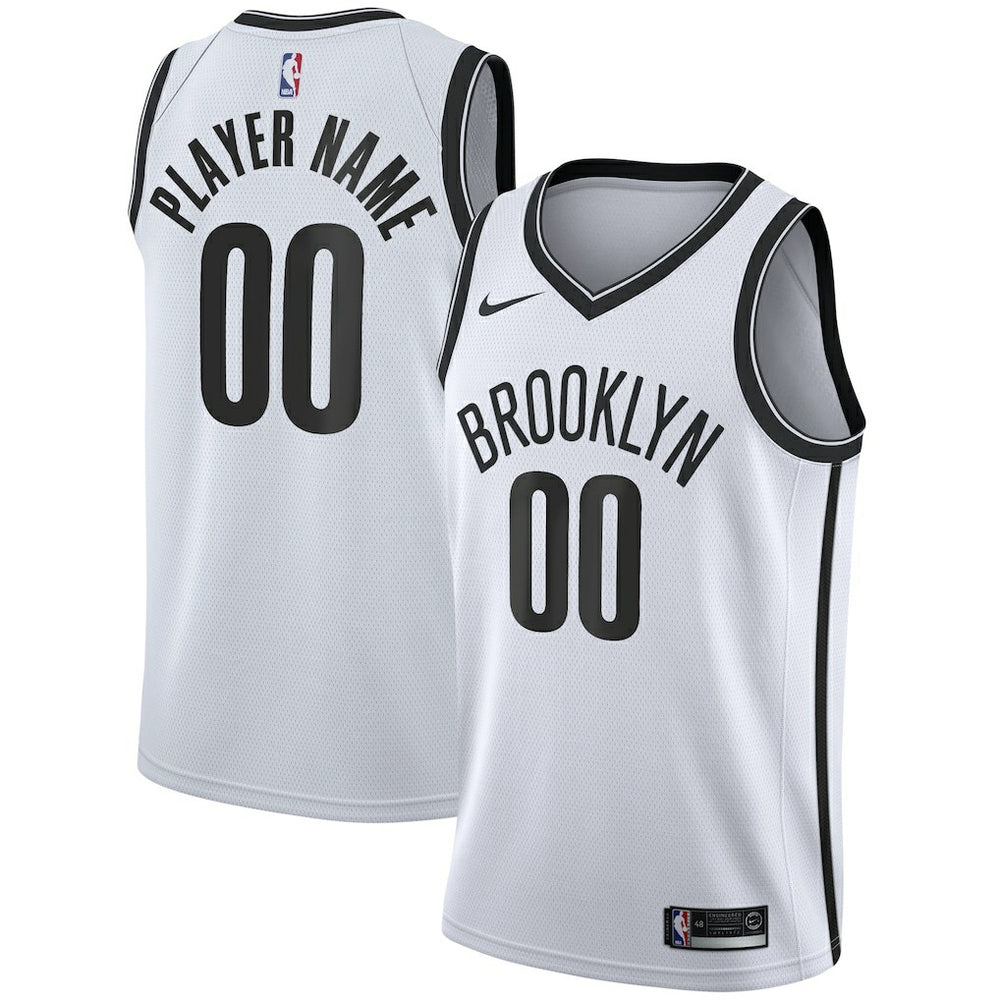 Brooklyn Nets 2020/21 Swingman Custom Jersey - Association Edition - White | Nike sale