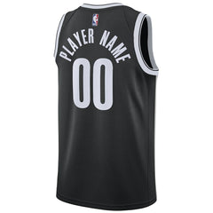 Brooklyn Nets 2020/21 Swingman Custom Jersey - Icon Edition - Black | Nike online