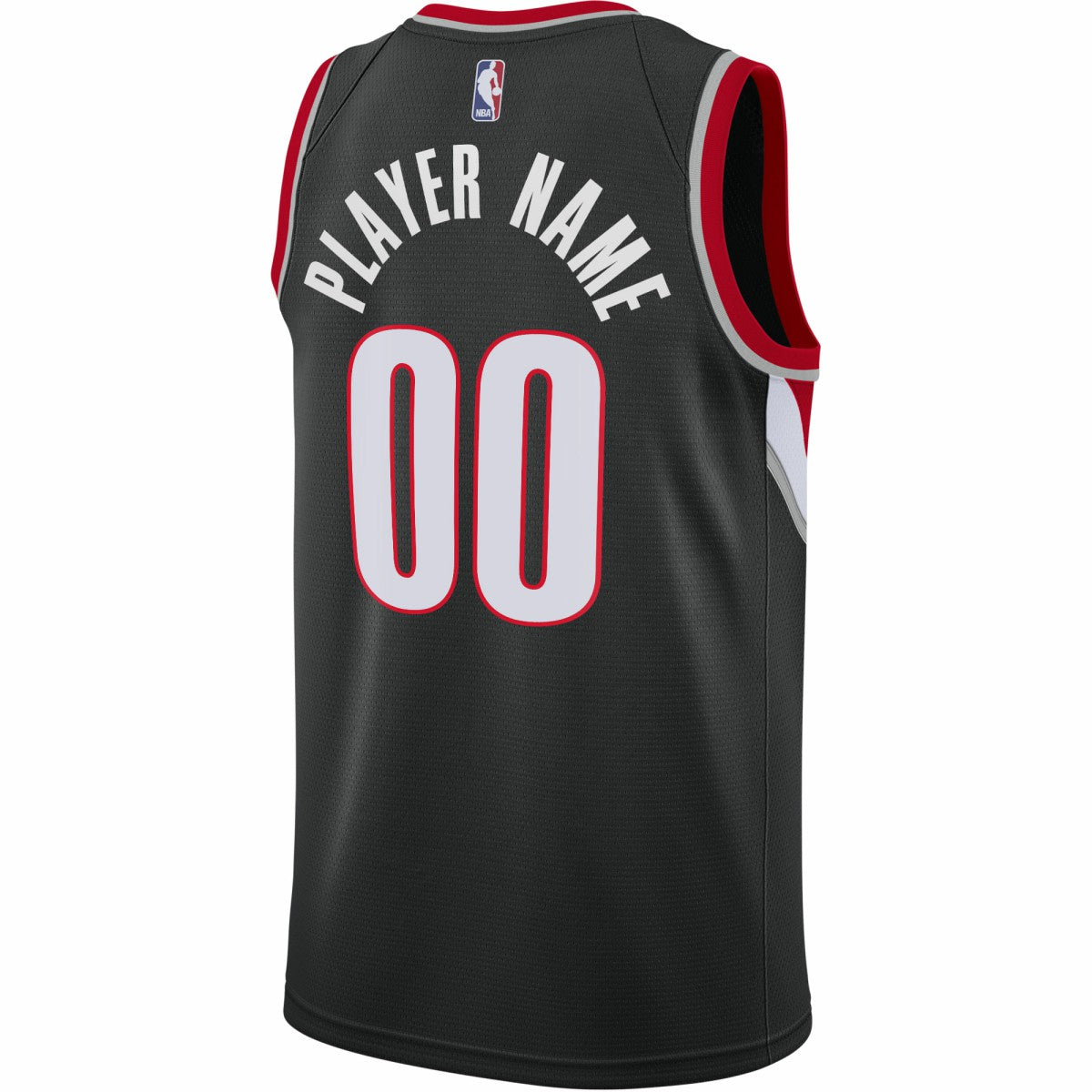 Portland Trail Blazers 2020/21 Swingman Custom Jersey - Icon Edition - Black | Nike for sale