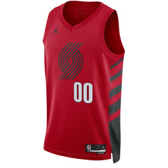 Portland Trail Blazers Jordan Brand Unisex 2022/23 Swingman Custom Jersey - Statement Edition - Red discount