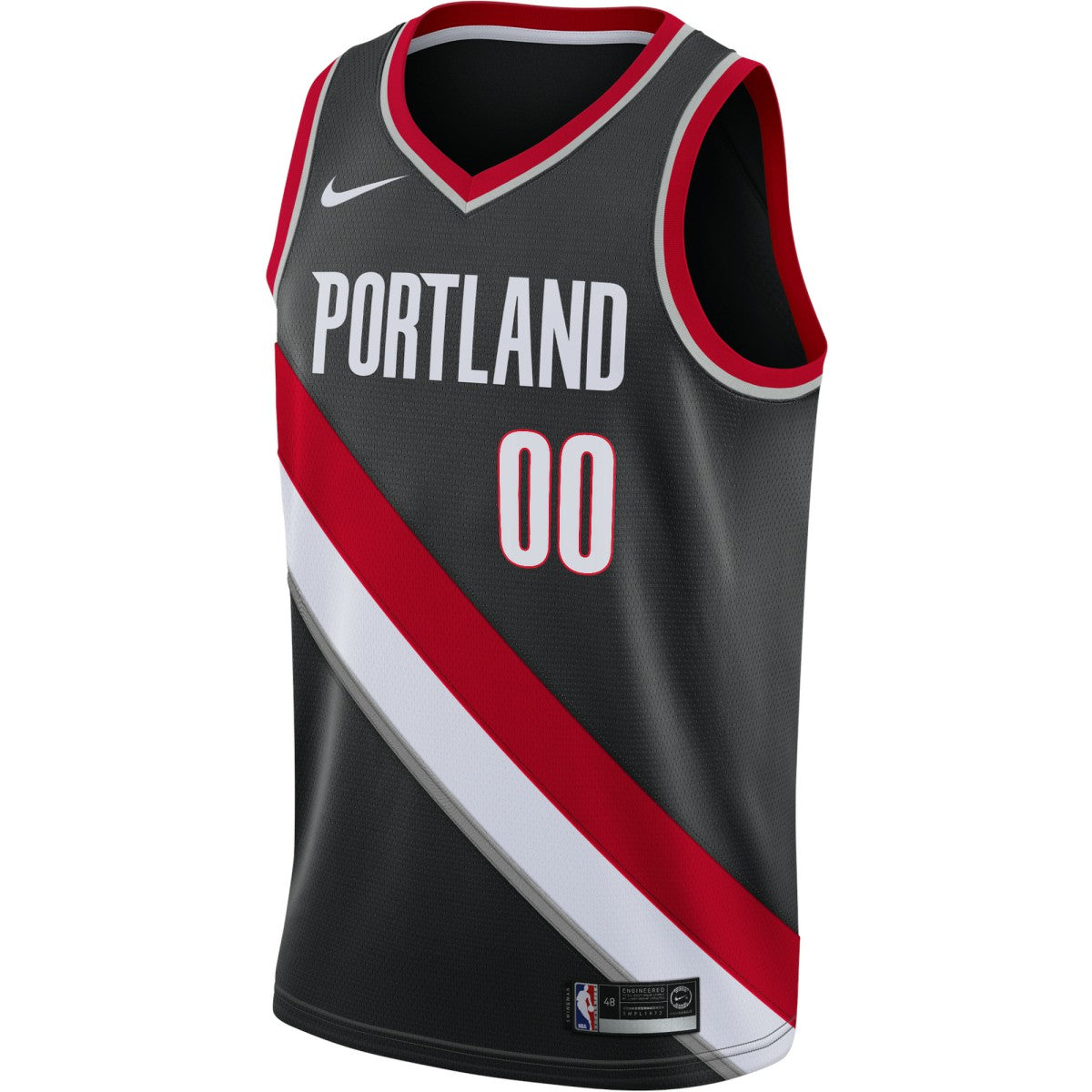 Portland Trail Blazers Swingman Custom Jersey Black - Icon Edition | Nike sale