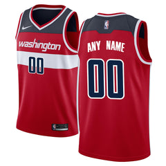 Washington Wizards Swingman Custom Jersey Red - Icon Edition | Nike sale