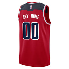 Washington Wizards Swingman Custom Jersey Red - Icon Edition | Nike sale