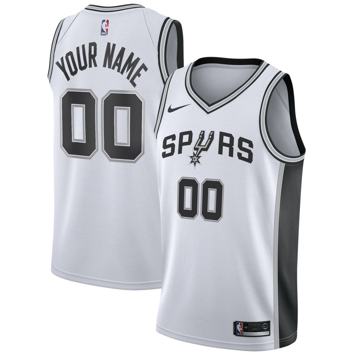 San Antonio Spurs Custom Swingman Jersey White - Association Edition | Nike on sale