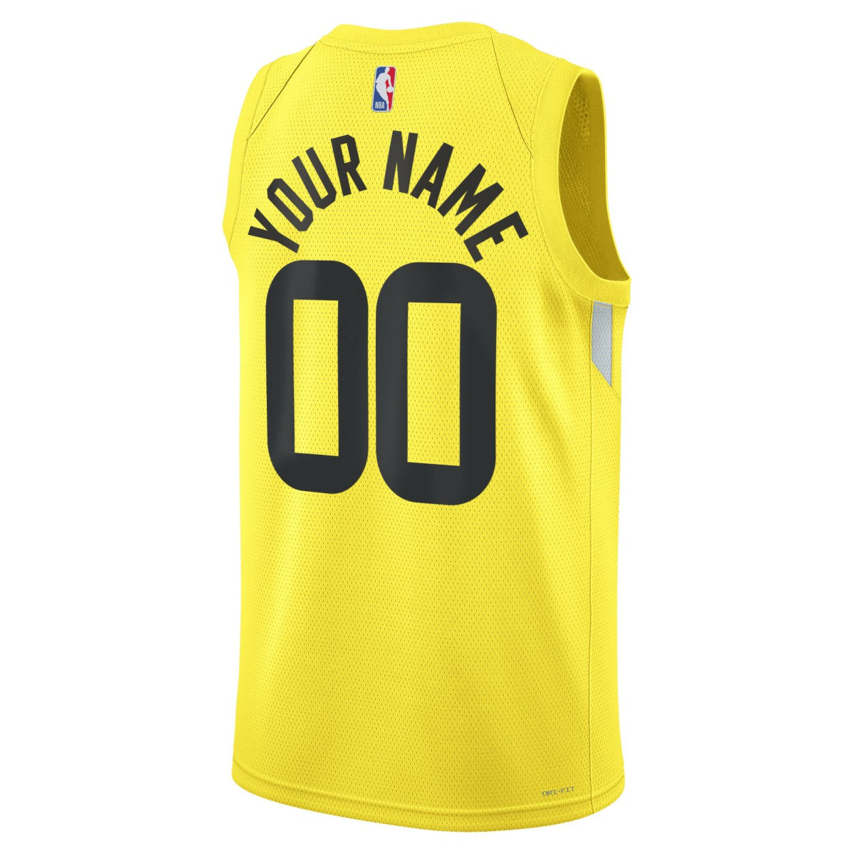 Utah Jazz Unisex Swingman Custom Jersey Gold - Icon Edition | Nike outlet