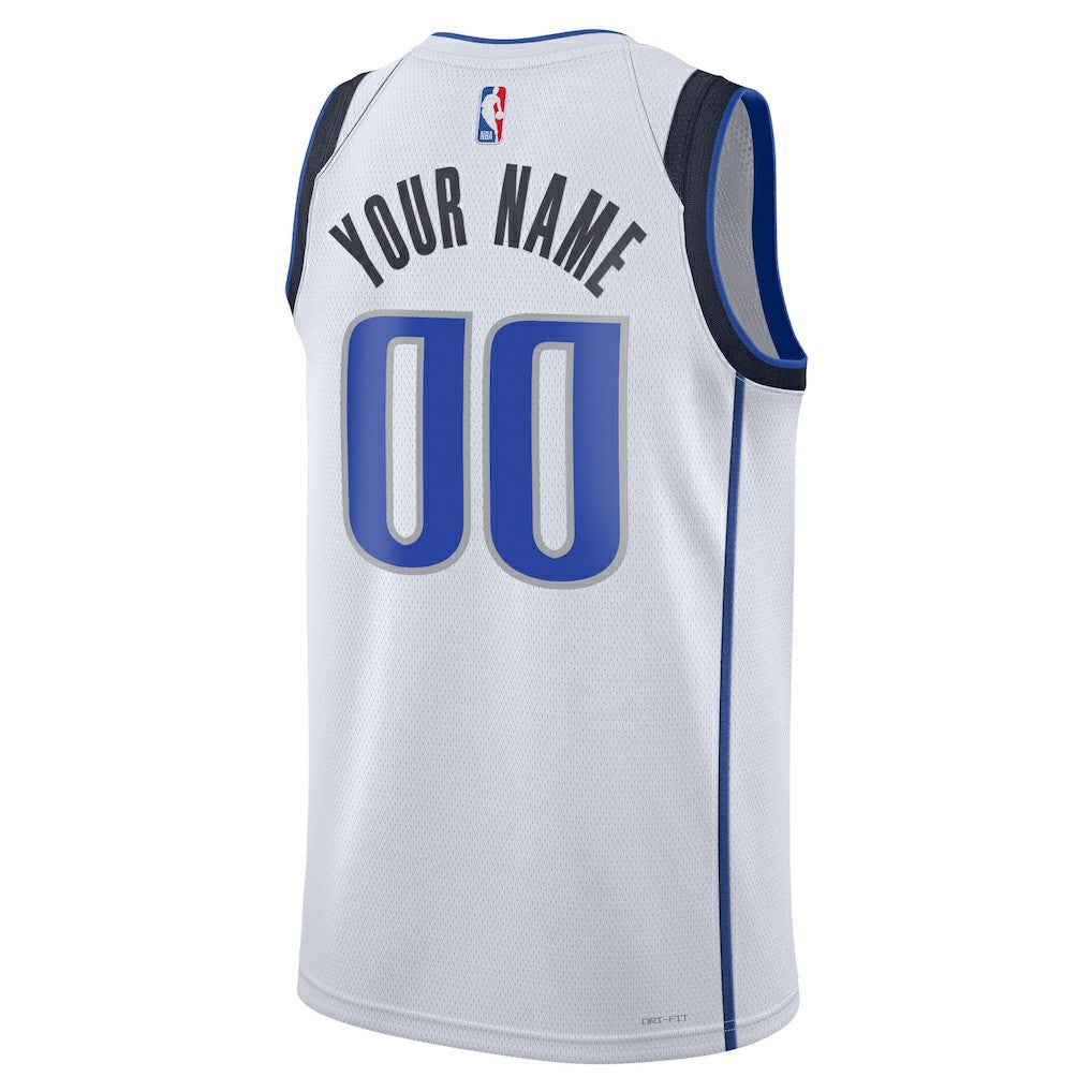 Dallas Mavericks Unisex Swingman Custom Jersey White sale - Association Edition | Nike shop