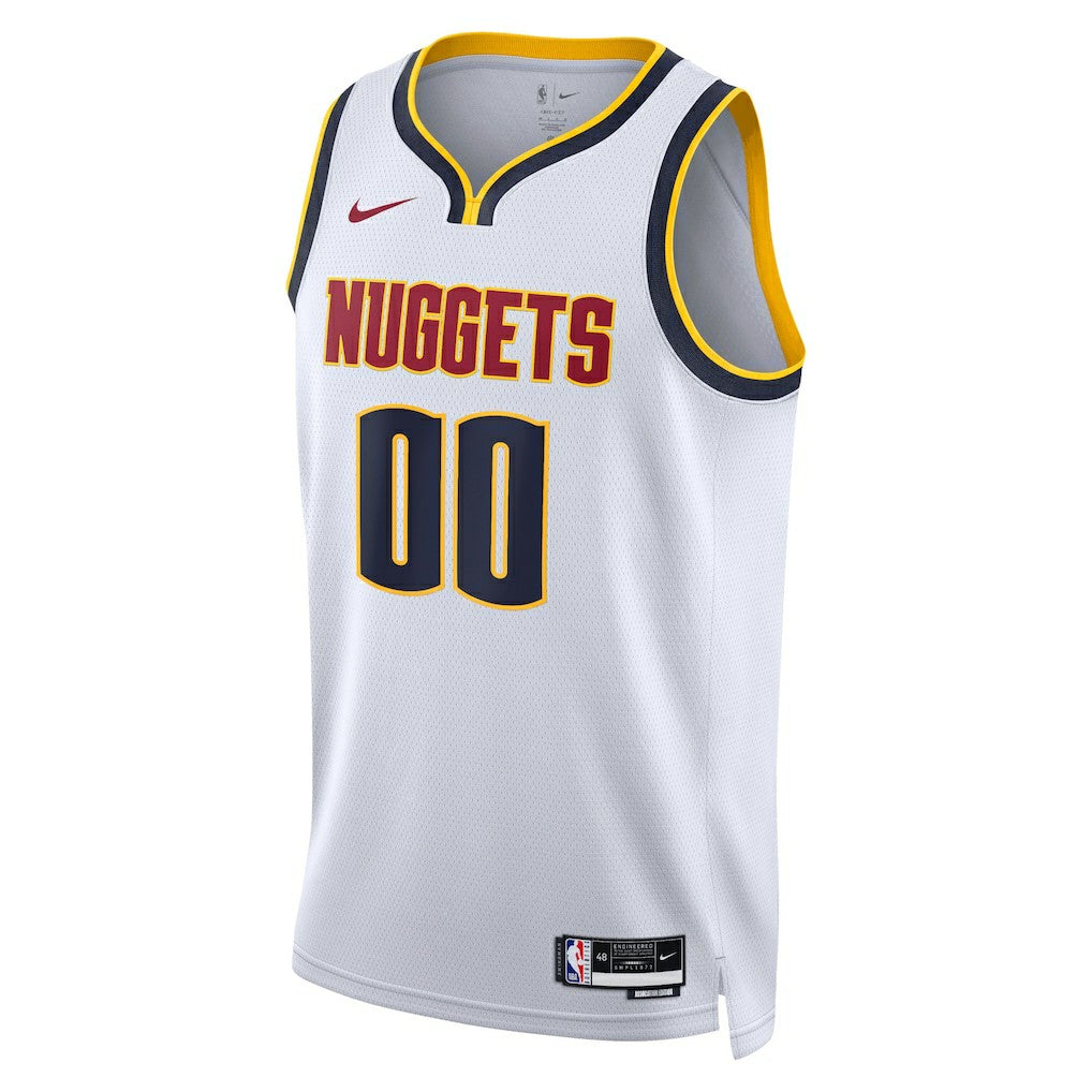 Denver Nuggets Unisex Swingman Custom Jersey White sale - Association Edition | Nike for sale