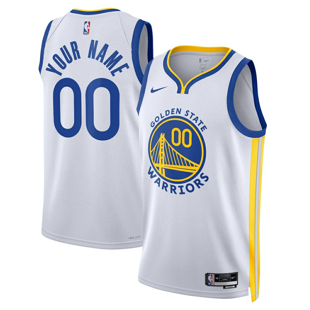 Golden State Warriors Unisex Swingman Custom Jersey White sale - Association Edition | Nike shop