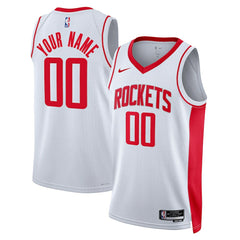 Houston Rockets Unisex Swingman Custom Jersey White - Association Edition | Nike cheap