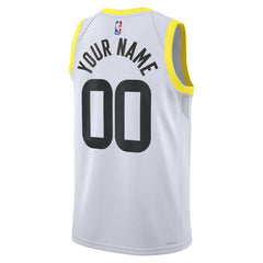 Utah Jazz Unisex Swingman Custom Jersey White - Association Edition | Nike shop