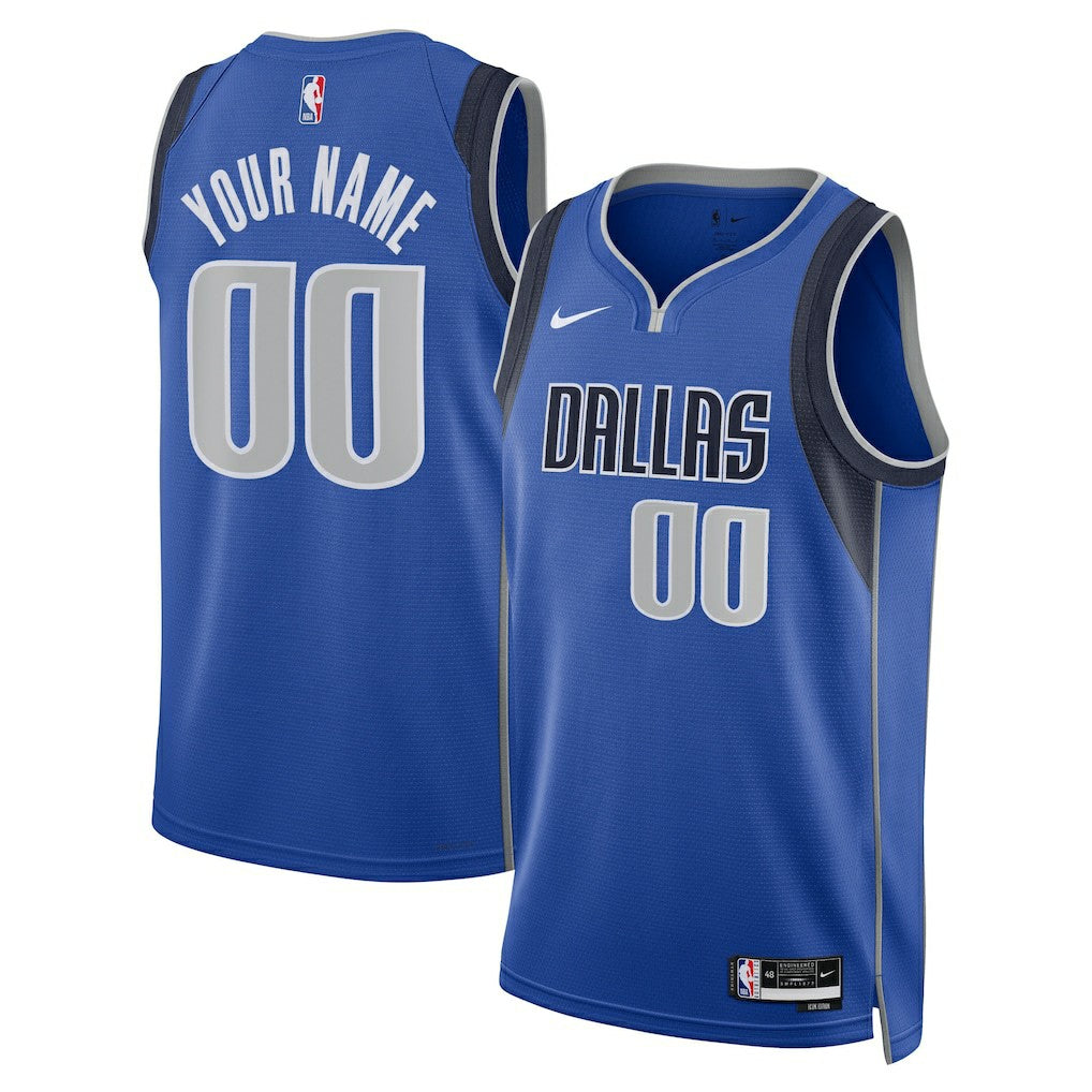Dallas Mavericks Unisex Swingman Custom Jersey Blue sale - Icon Edition | Nike cheap