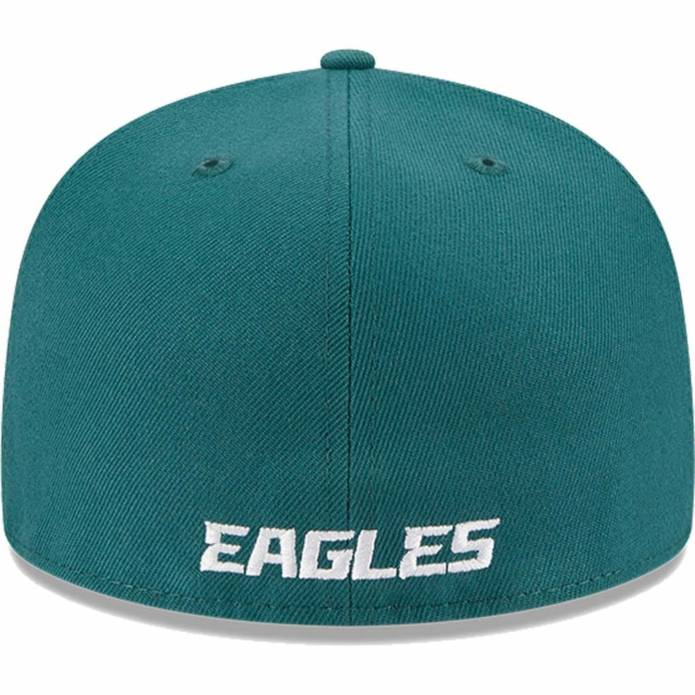 Philadelphia Eagles New Era Omaha 59FIFTY Fitted Hat - Midnight Green for sale