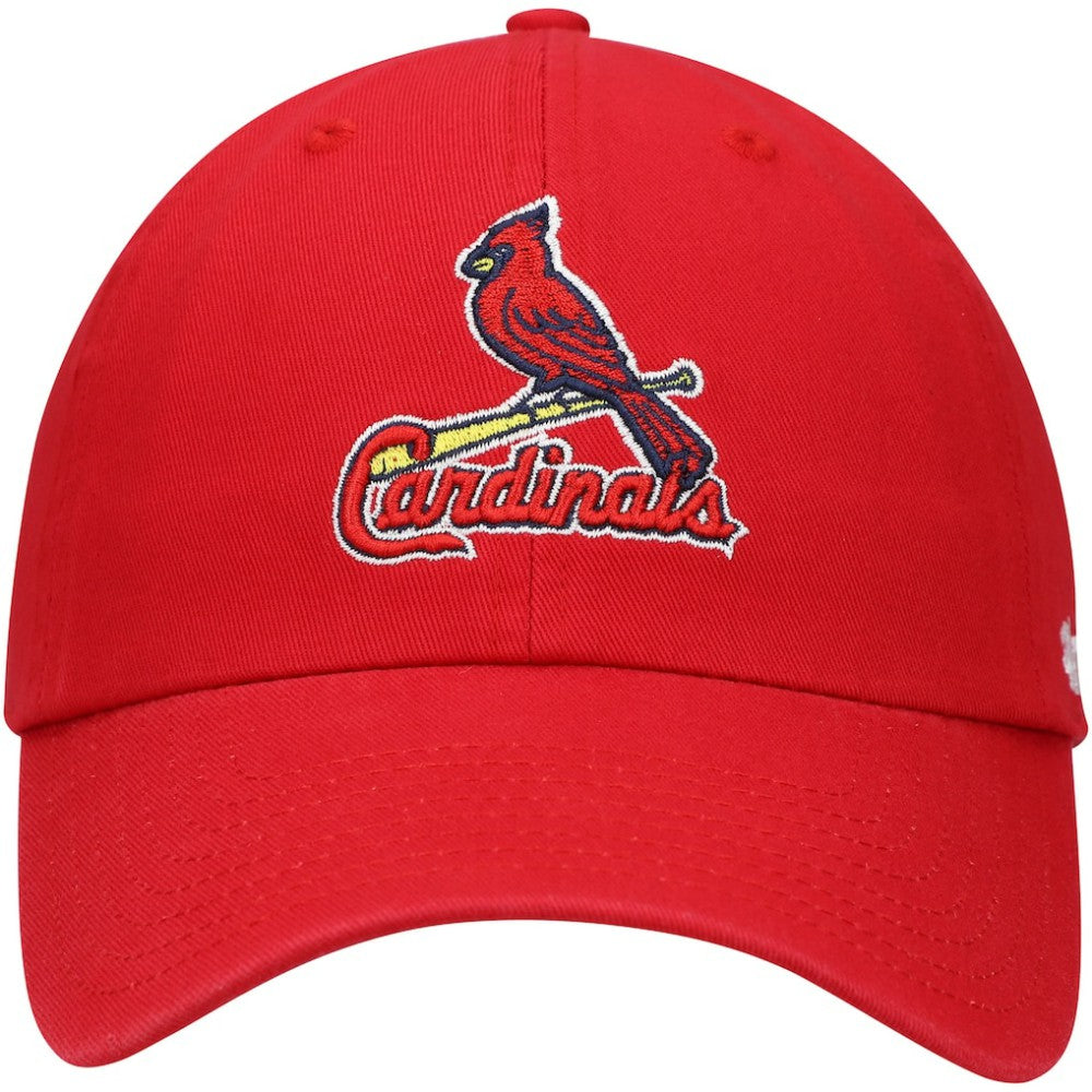 St. Louis Cardinals Clean Up Adjustable Hat - Red | 47 brand