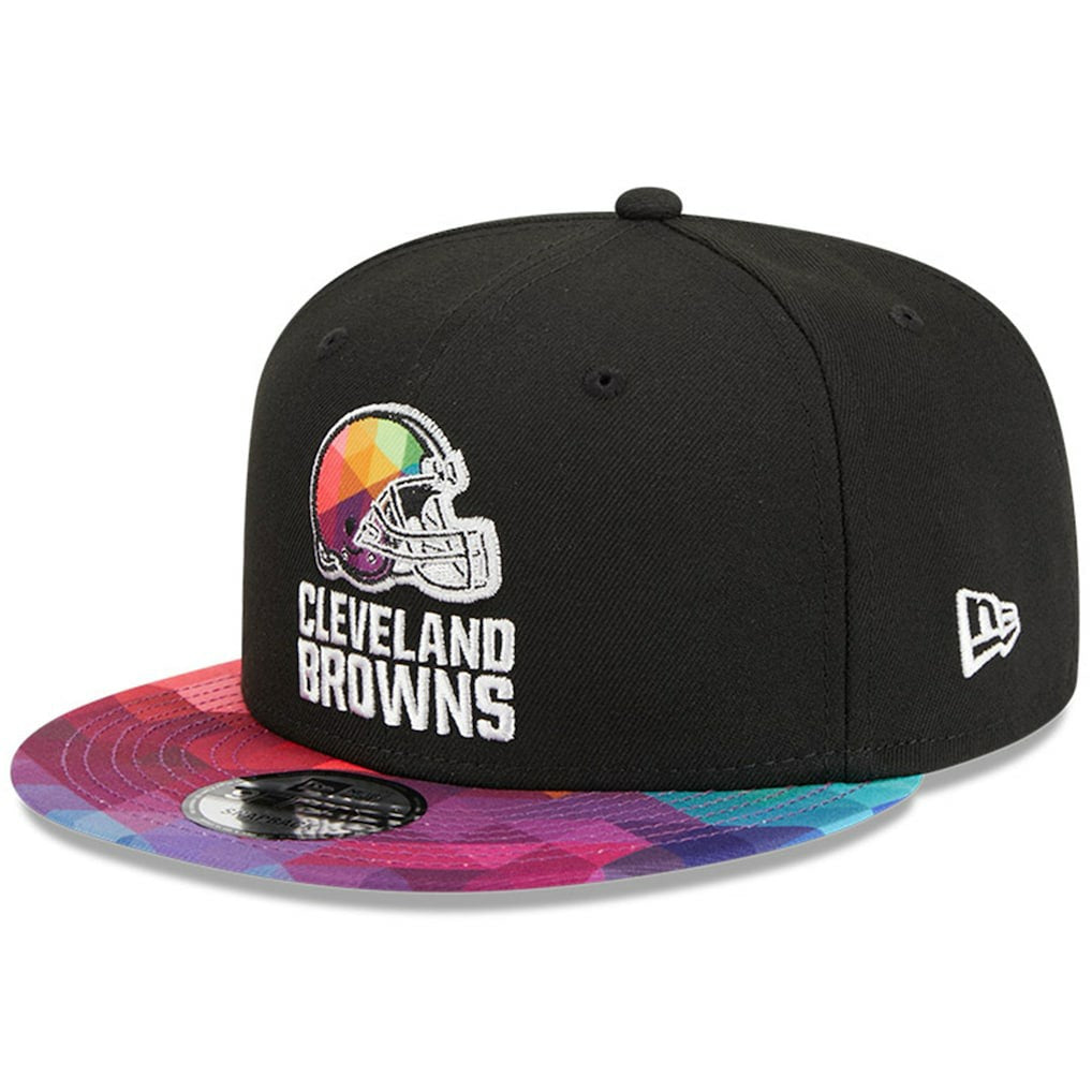 Cleveland Browns New Era 2023 NFL Crucial Catch 9FIFTY Snapback Hat - Black sale