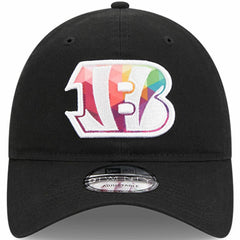 Cincinnati Bengals New Era 2023 NFL Crucial Catch 9TWENTY Adjustable Hat - Black on sale