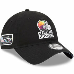 Cleveland Browns New Era 2023 NFL Crucial Catch 9TWENTY Adjustable Hat - Black for sale