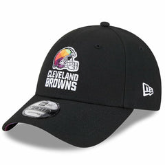 Cleveland Browns New Era 2023 NFL Crucial Catch 9FORTY Adjustable Hat - Black for sale
