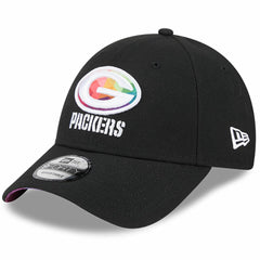 Green Bay Packers New Era 2023 NFL Crucial Catch 9FORTY Adjustable Hat - Black outlet
