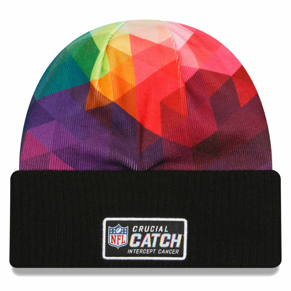 Green Bay Packers New Era 2023 NFL Crucial Catch Cuffed Knit Hat - Black online