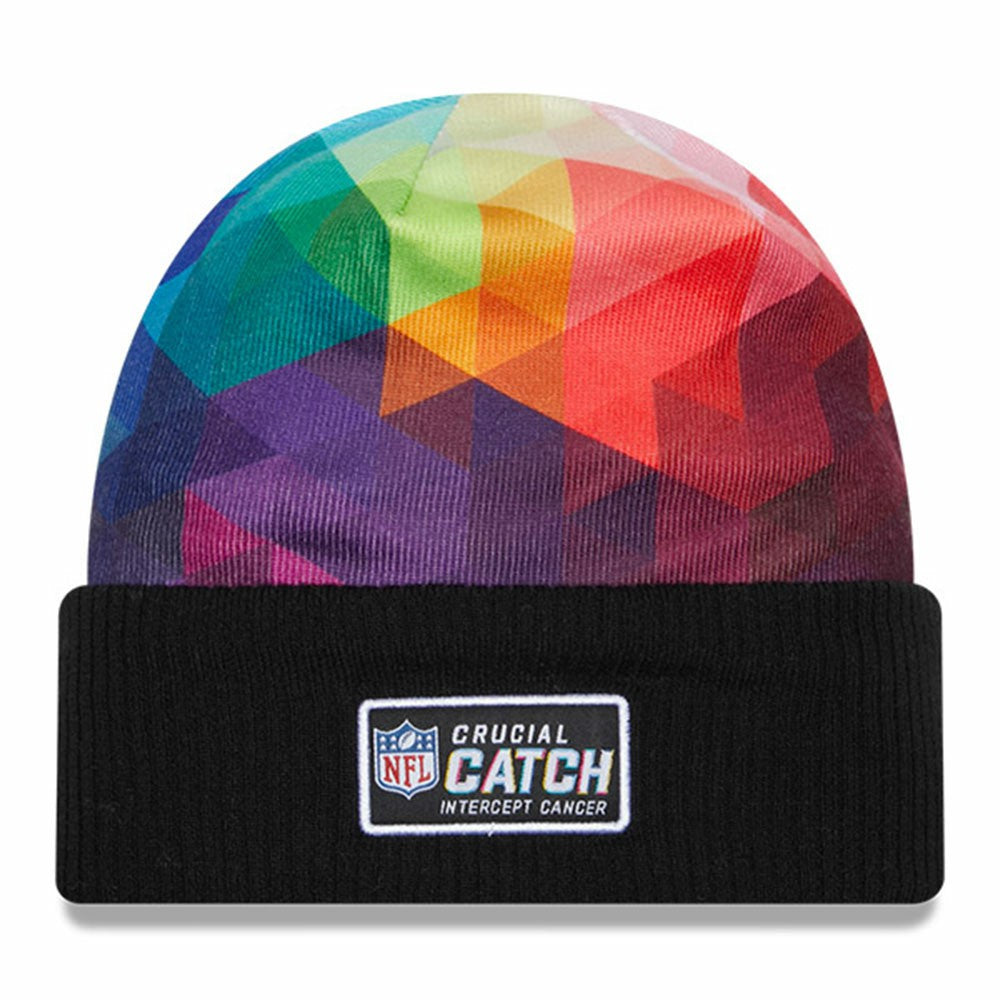 Tampa Bay Buccaneers New Era 2023 NFL Crucial Catch Cuffed Knit Hat - Black outlet