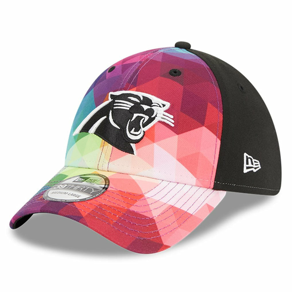 Carolina Panthers New Era 2023 NFL Crucial Catch 39THIRTY Flex Hat - Pink for sale
