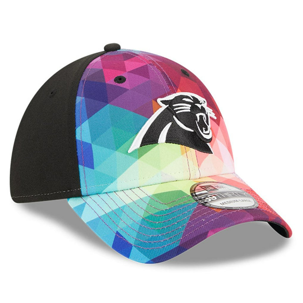 Carolina Panthers New Era 2023 NFL Crucial Catch 39THIRTY Flex Hat - Pink for sale