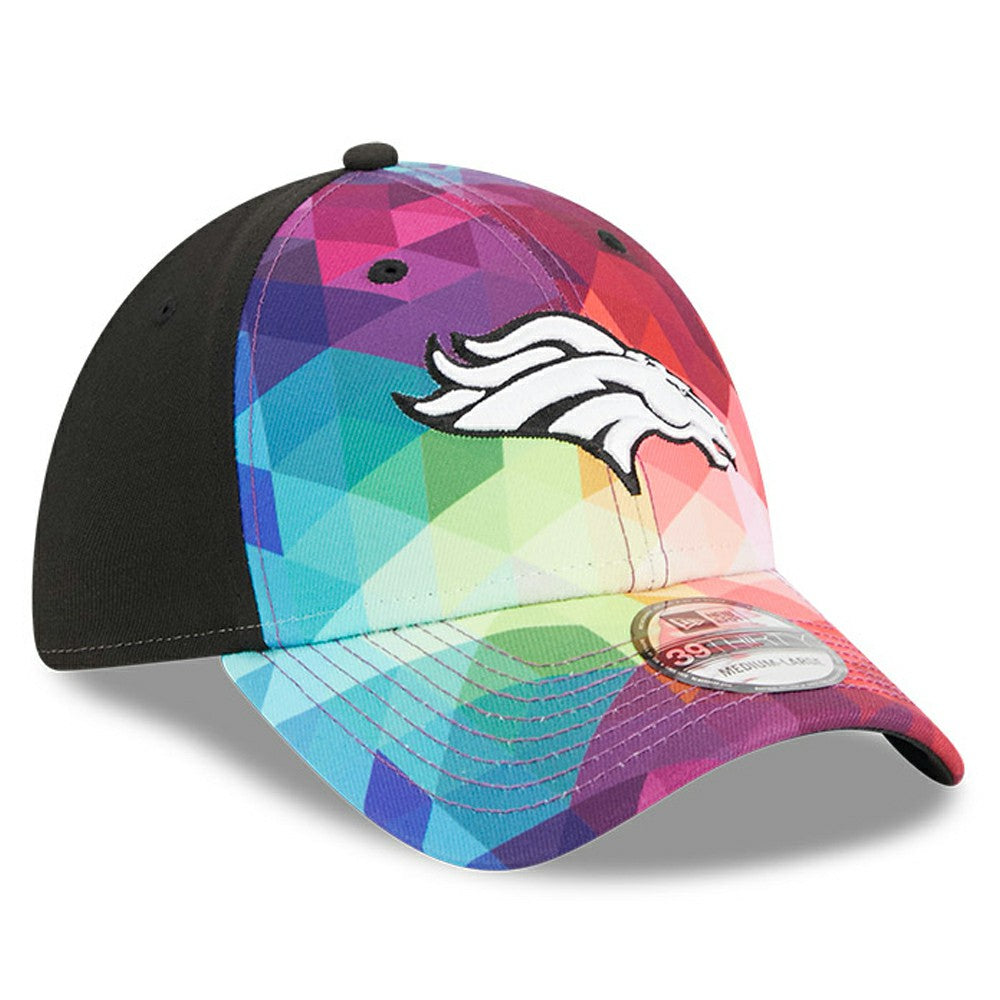 Denver Broncos New Era 2023 NFL Crucial Catch 39THIRTY Flex Hat - Pink sale