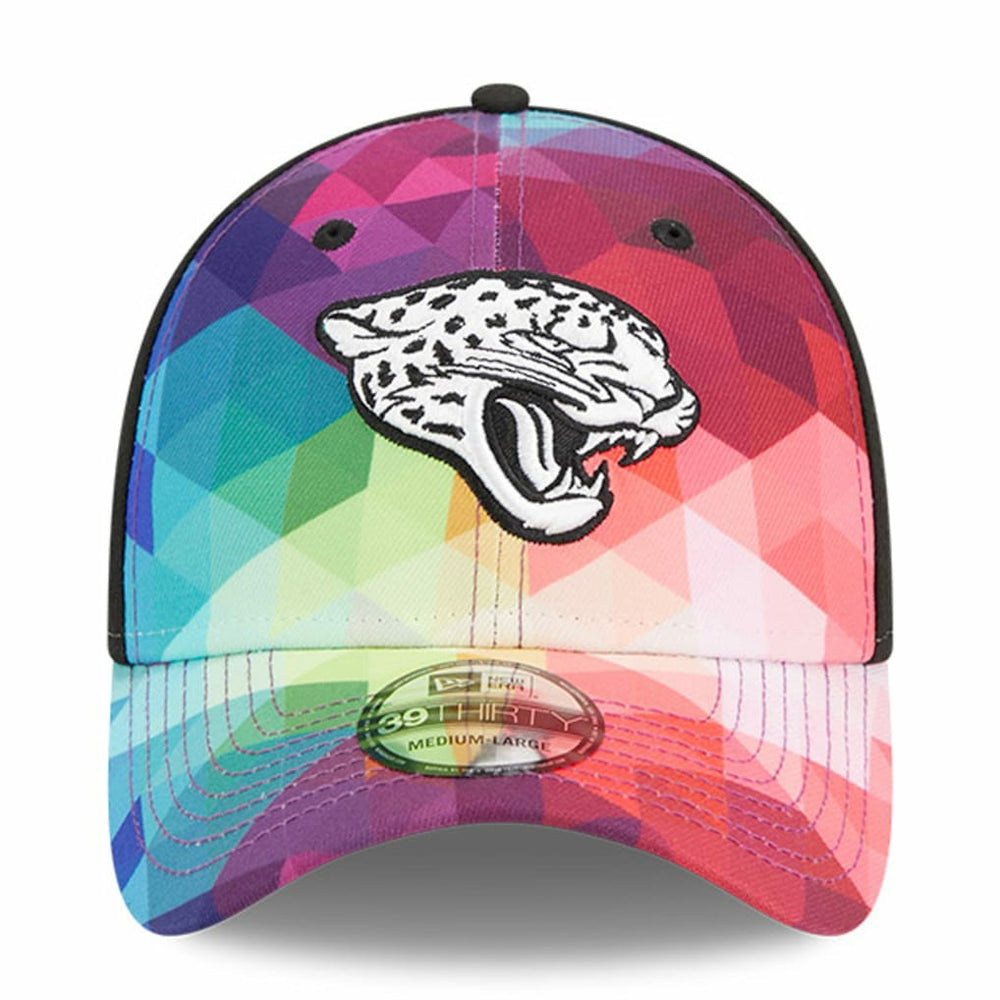 Jacksonville Jaguars New Era 2023 NFL Crucial Catch 39THIRTY Flex Hat - Pink sale