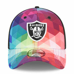 Las Vegas Raiders New Era 2023 NFL Crucial Catch 39THIRTY Flex Hat - Pink for sale