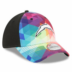 Los Angeles Chargers New Era 2023 NFL Crucial Catch 39THIRTY Flex Hat - Pink for sale