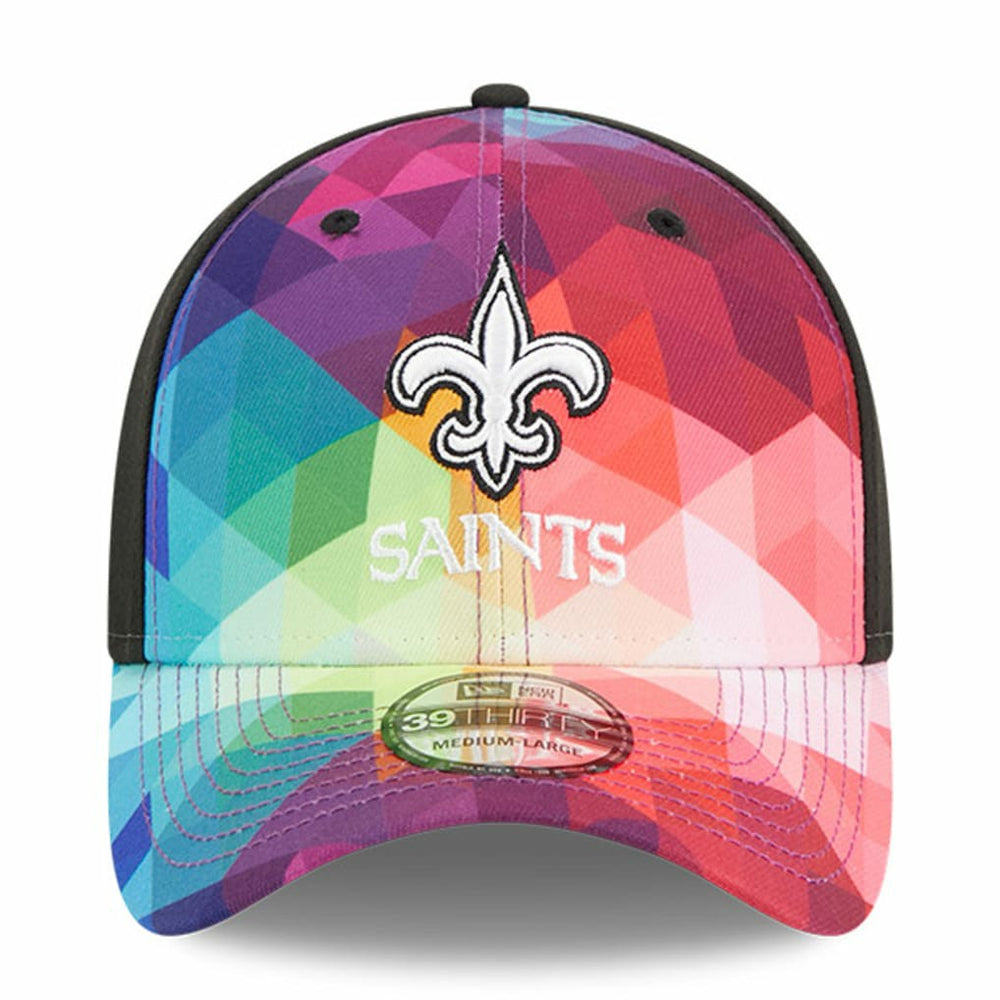 New Orleans Saints New Era 2023 NFL Crucial Catch 39THIRTY Flex Hat - Pink on sale