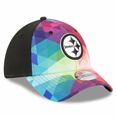 Pittsburgh Steelers New Era 2023 NFL Crucial Catch 39THIRTY Flex Hat - Pink cheap