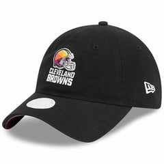 Cleveland Browns New Era Women's 2023 NFL Crucial Catch 9TWENTY Adjustable Hat - Black cheap