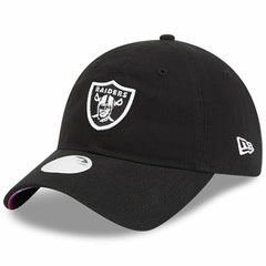 Las Vegas Raiders New Era Women's 2023 NFL Crucial Catch 9TWENTY Adjustable Hat - Black sale